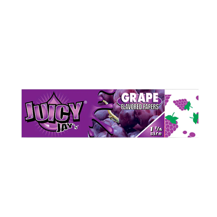 Juicy Jay’s Rolling Paper 1 1/4 Size Grape