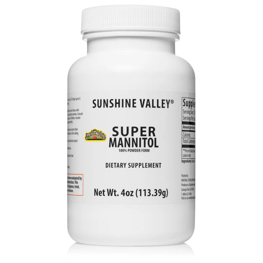 Sunshine Valley Super Mannitol 100% Powder Foam 4oz