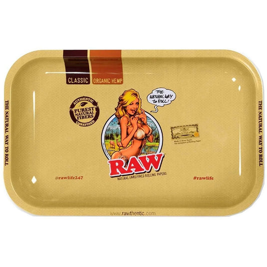 Raw Meduim Rolling Tray