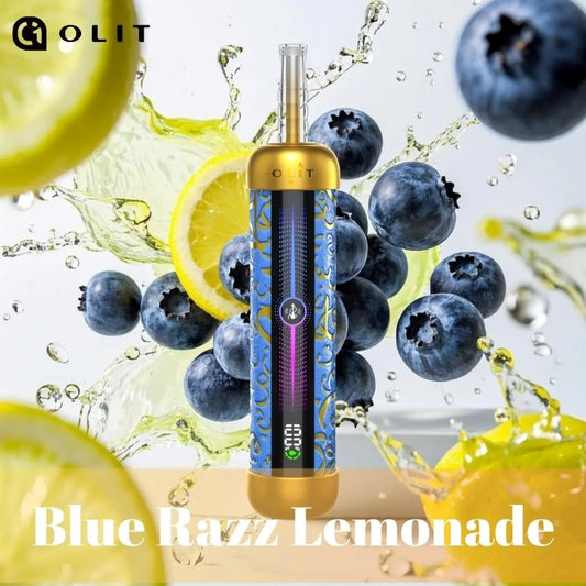OLIT Hookalit Blue Razz Lemonade 0.35 Nic Strength 60k Puffs