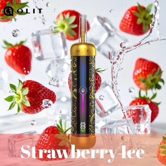 OLIT Hookalit Strawberry Ice 0.35 Nic Strength 60k Puffs