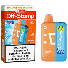 Off Stamp Pineapple Passion Orange Flavor+Battery 25k Hits
