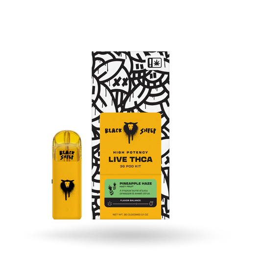 Black Sheep 3g Pod Kit Pineapple Haze Indica