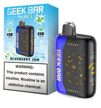 Geek Bar Pulse X Blueberry Jam 25K Puffs