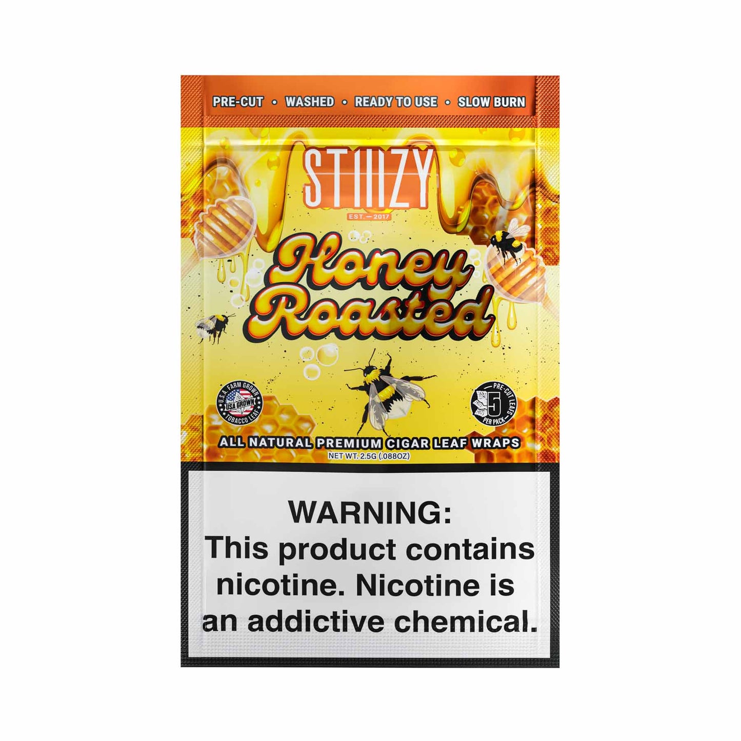 Stiiizy Honey Roasted 5 Wraps