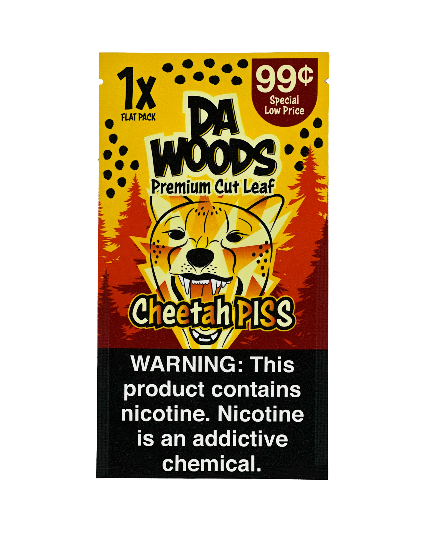 Da Woods Leaf Cheetah Piss 1 Leaf