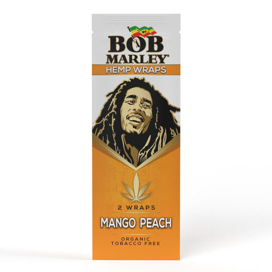 Bob Marley Hemp Wrap Mango Peach 2 Pack